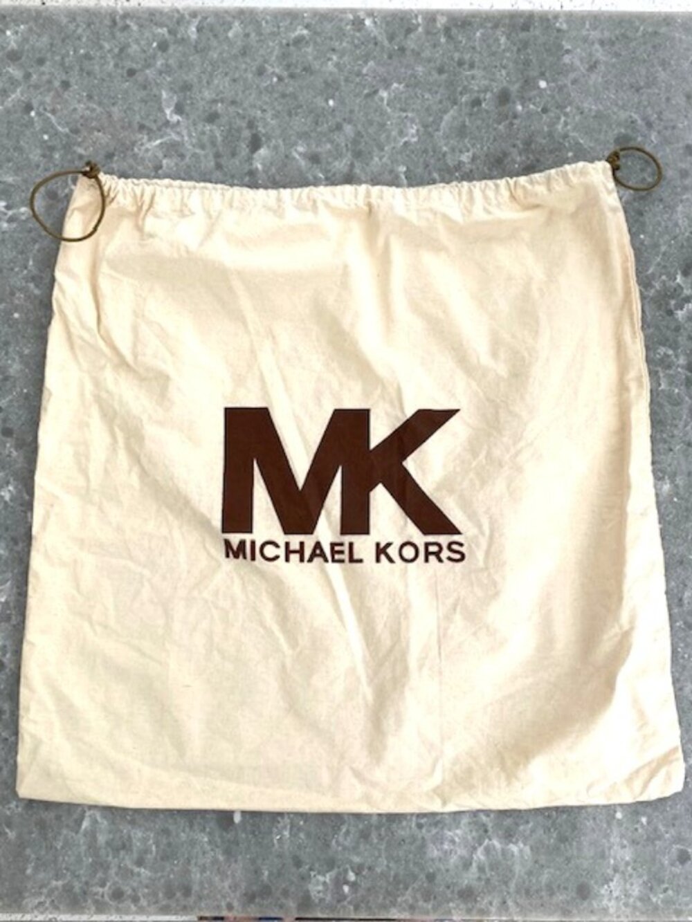 Michael Kors Canvas Dust Bag Drawstring Storage Cover Extra Large